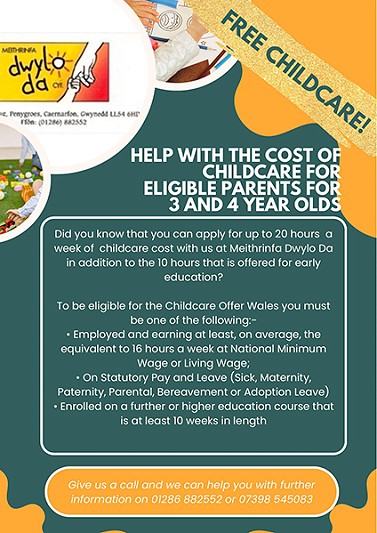 30 hours childcare poster