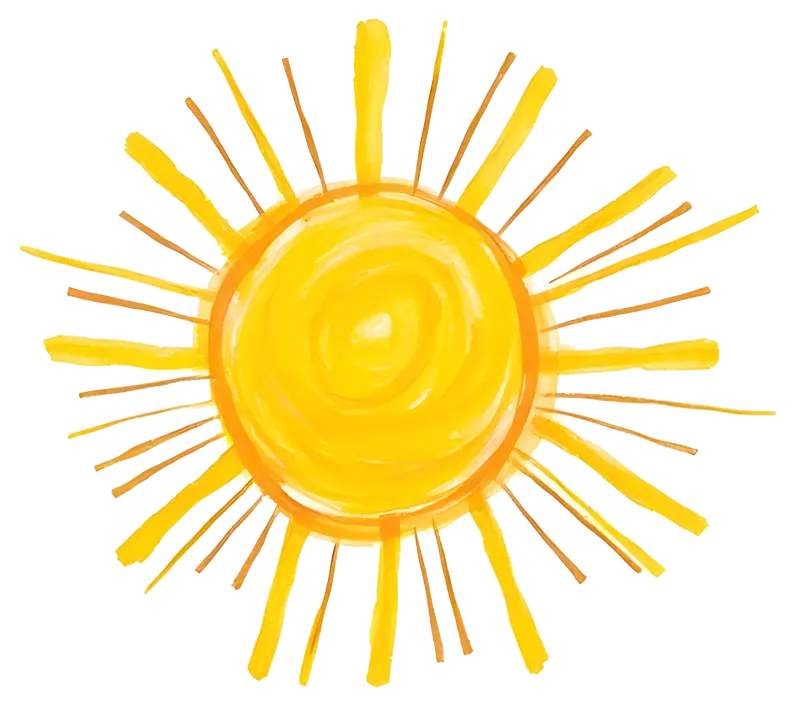 yellow sun icon